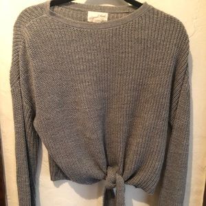 Cropped sweater